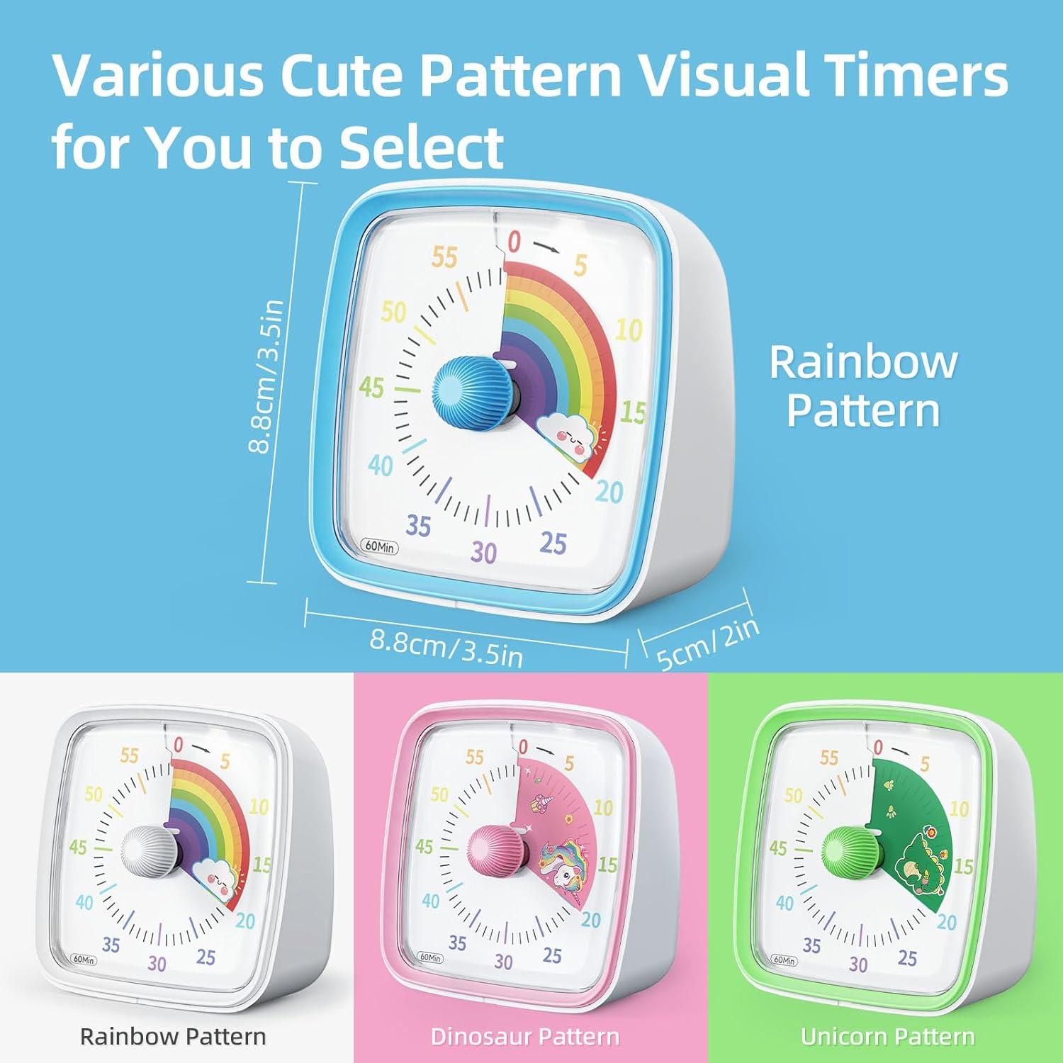 Temporizador Visual Ainowes 60 Minutos Azul para Niños y Adultos