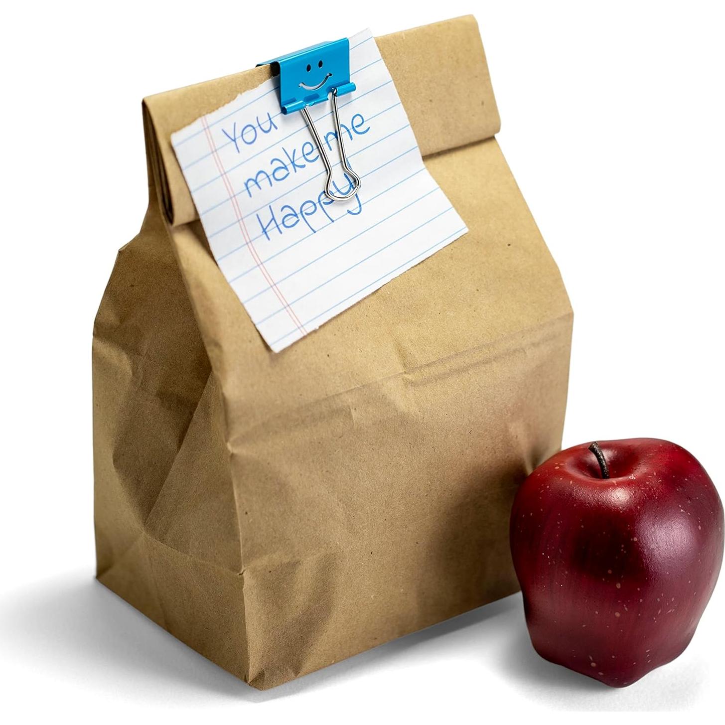 Clips de Binder Medianos Officemate 36 Pcs Colores Asortidos