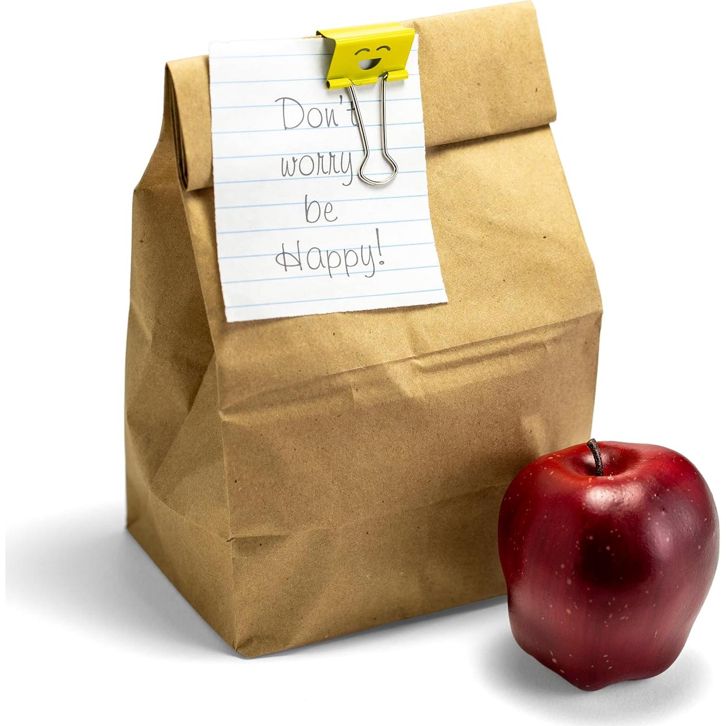 Clips de Binder Medianos Officemate 36 Pcs Colores Asortidos