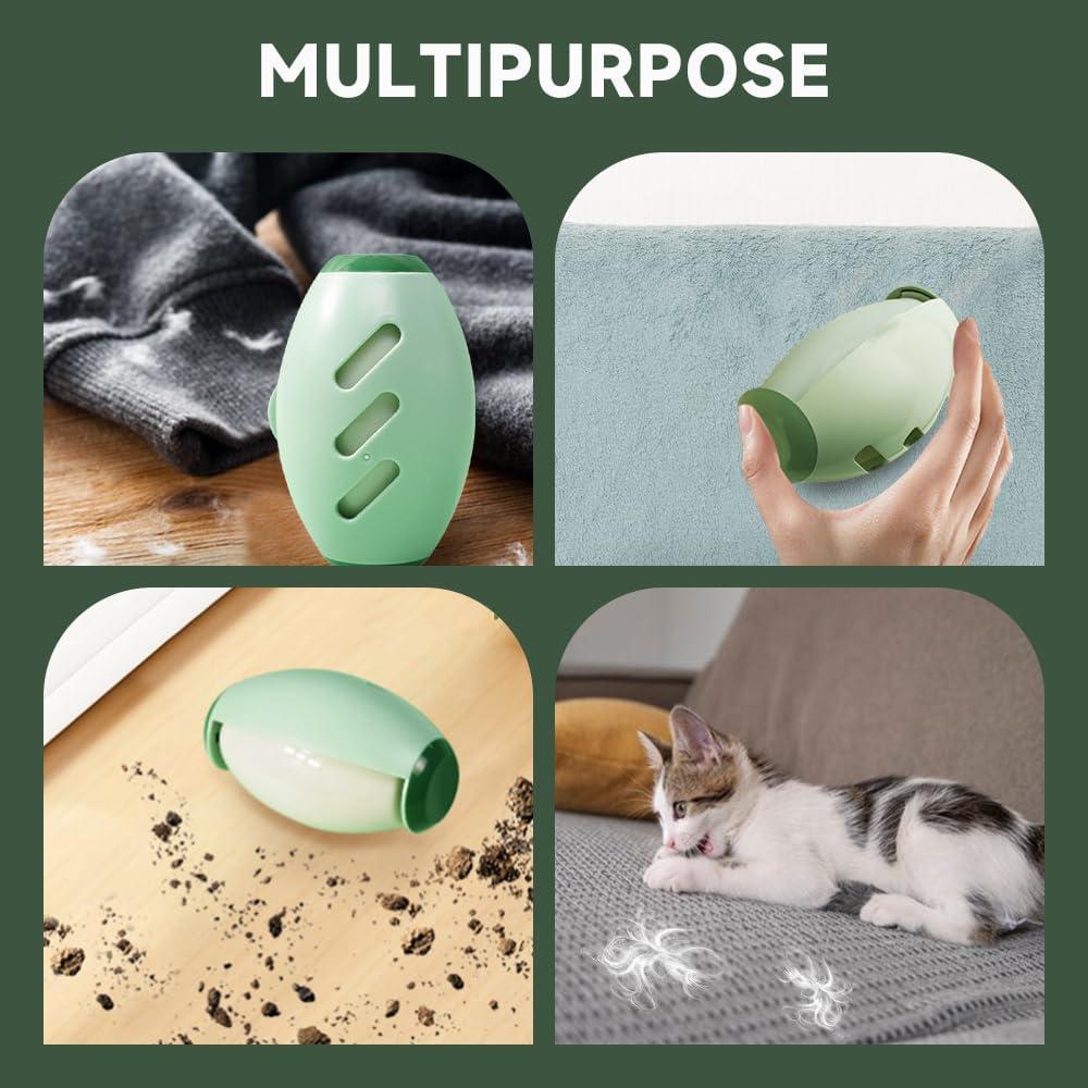 Rodillo Quitapelusas Reutilizable Genérico Verde 2pcs