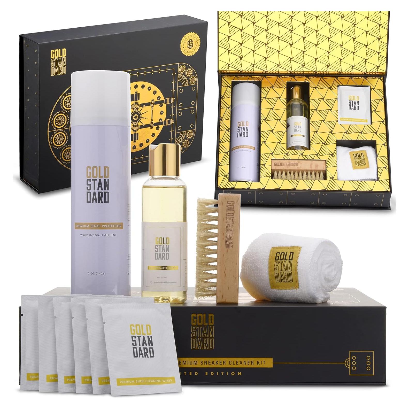 Kit de Limpieza de Zapatos Gold Standard - Set Deluxe Unisex