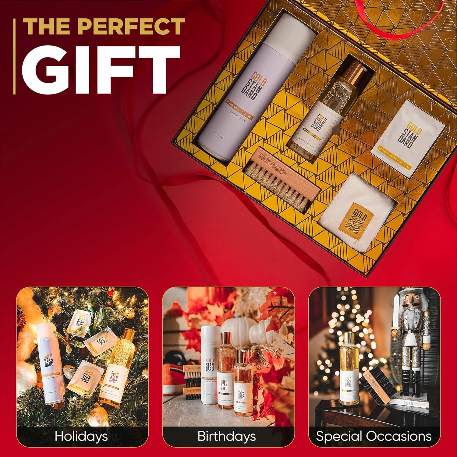 Kit de Limpieza de Zapatos Gold Standard - Set Deluxe Unisex