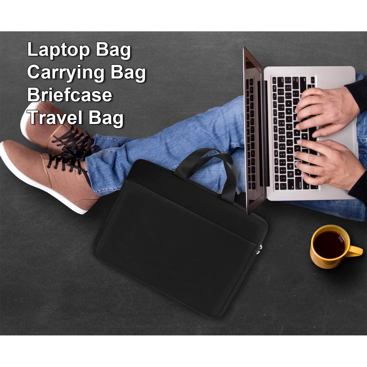 Funda para Laptop 17.3" AREYLO Negra Resistente al Agua