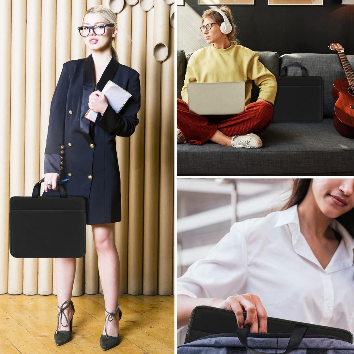 Funda para Laptop 17.3" AREYLO Negra Resistente al Agua