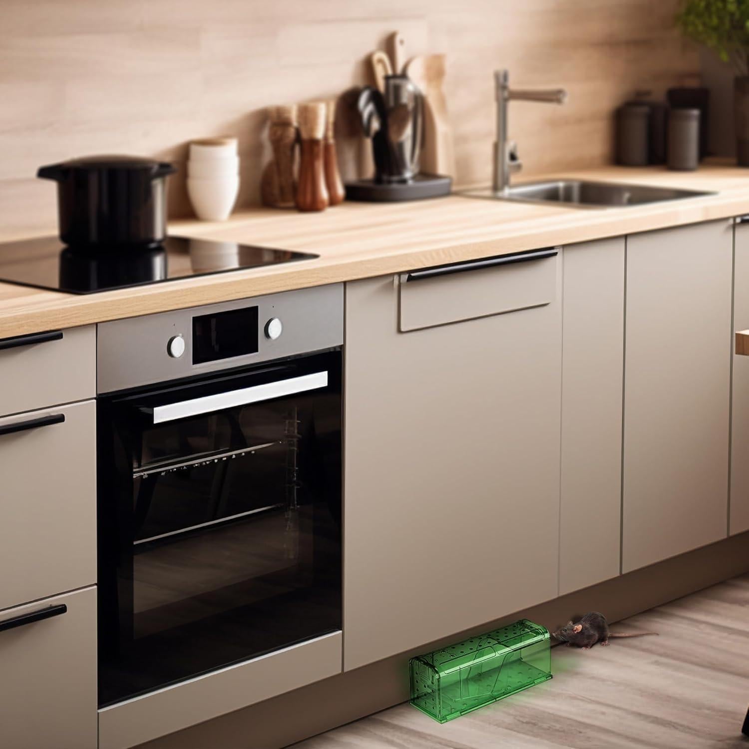 Trampa Humana para Ratones Teal Elite - Paquete de 2 Verde