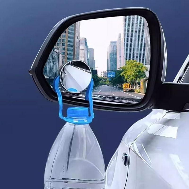 Espejo de Punto Ciego KARKOR Redondo Ajustable 360° - Paquete de 2