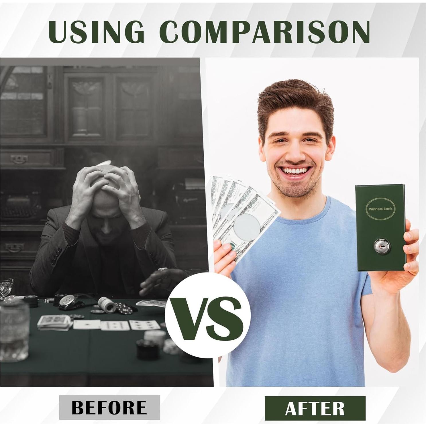 Caja de Metal para Jugadores Reallnaive con Llave 11x6x2.5cm