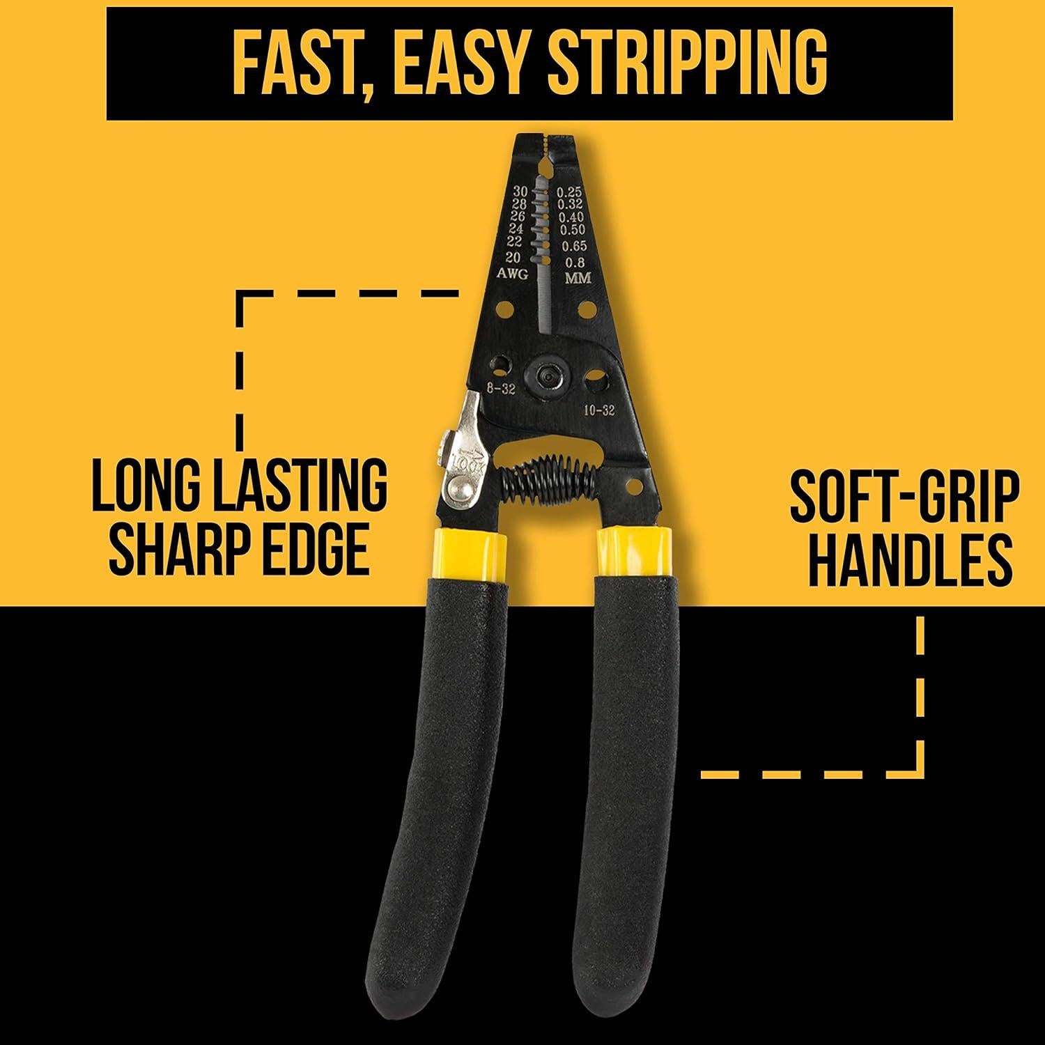 Kit de Herramientas de Red InstallerParts 15 en 1 - Crimpadora, Probador, Desforradora