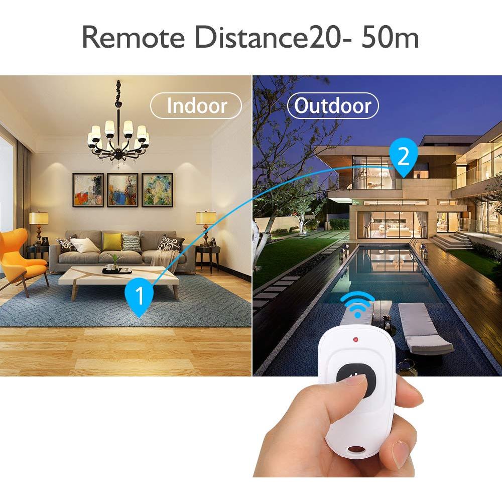 Interruptor de Relé Inalámbrico eMylo 12V con Control Remoto