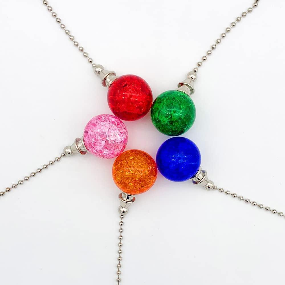 Cadenas de Ventilador de Techo Dotlite Ámbar 30.48 cm - 2 Piezas