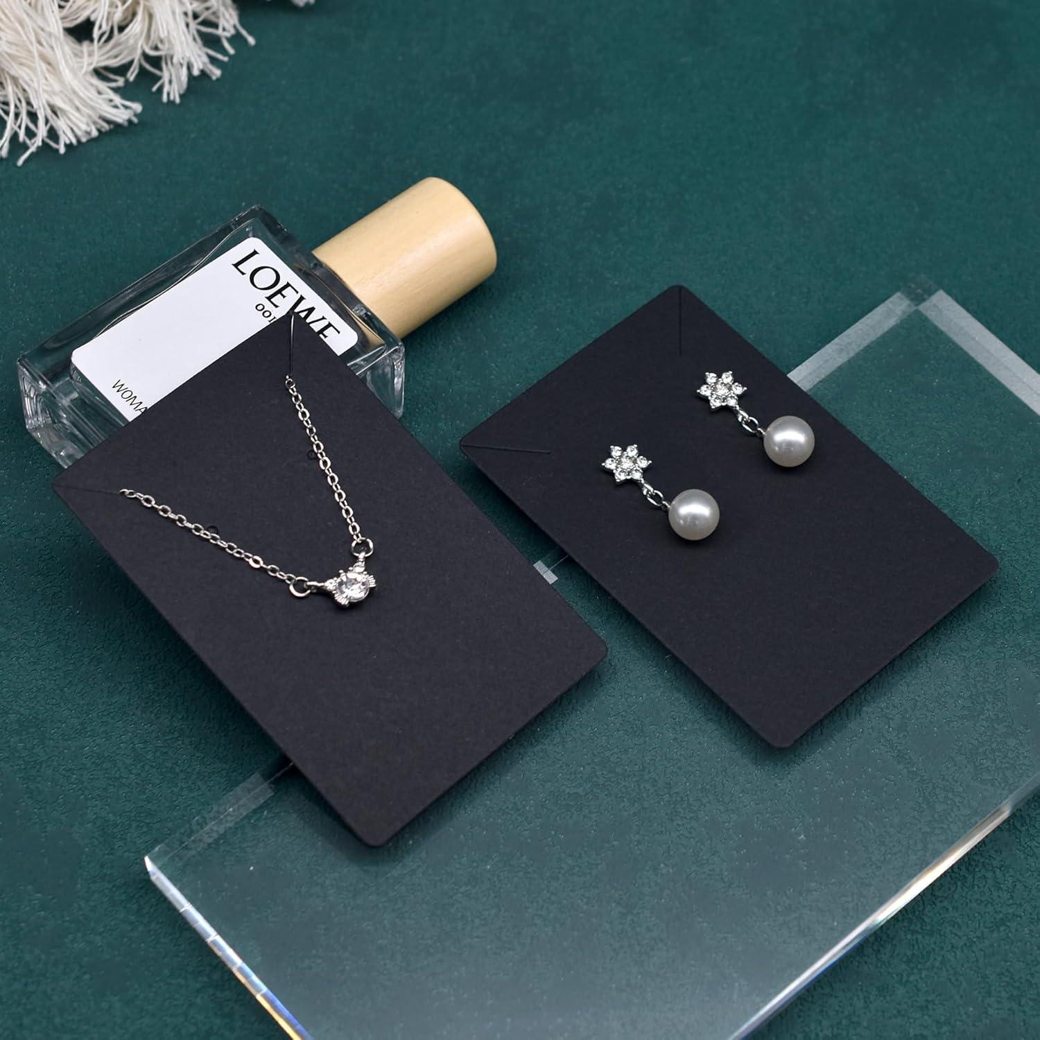 Set de Tarjetas para Pendientes BOOMIBOO 100 Piezas Negro