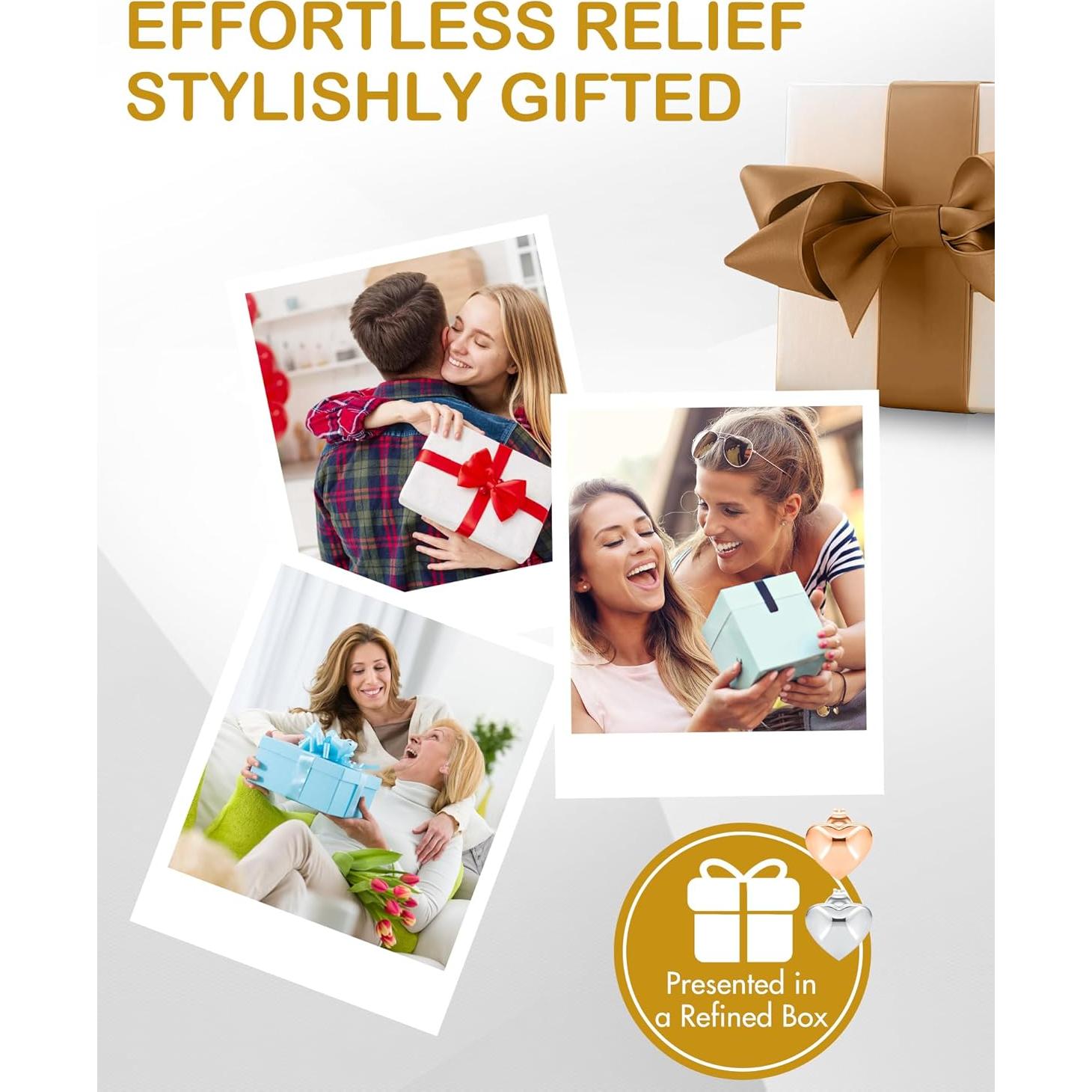 Pendientes Magnéticos Feraco para Mujeres - Acupresión y Germanio