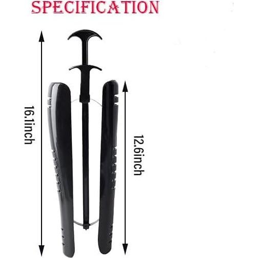 Soportes para Botas Altas 2 Pairs Boot Tree Negro