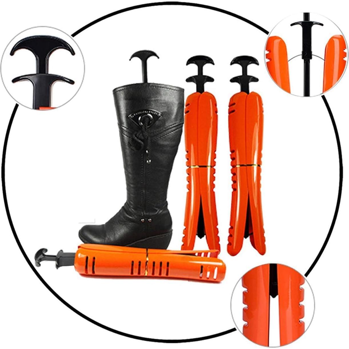 Soportes para Botas Altas 2 Pairs Boot Tree Negro