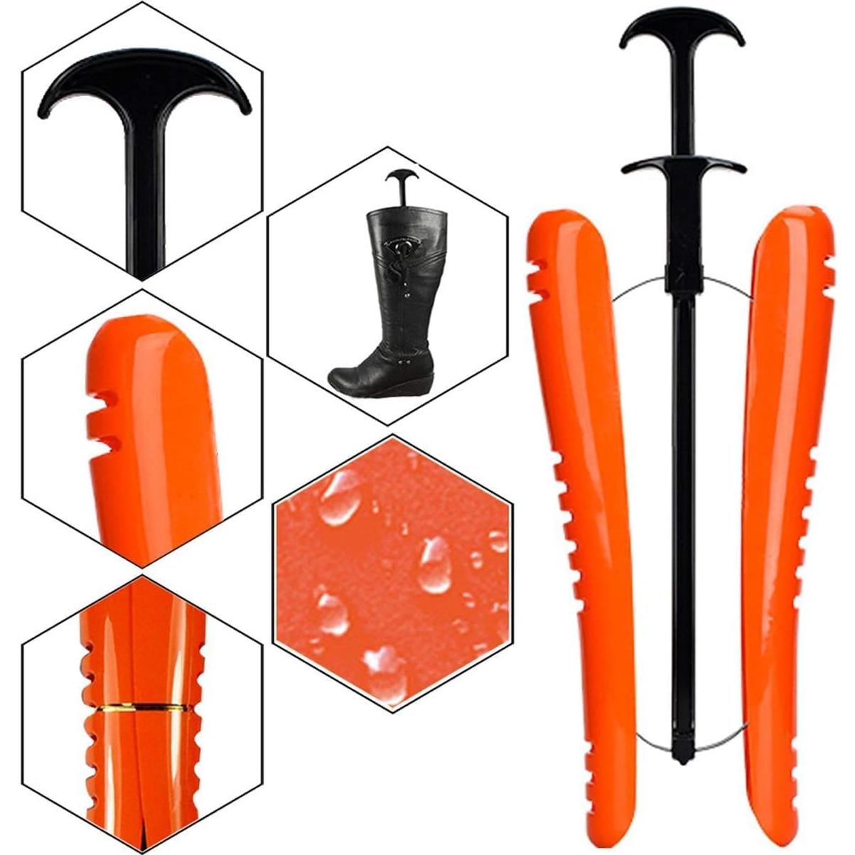 Soportes para Botas Altas 2 Pairs Boot Tree Negro