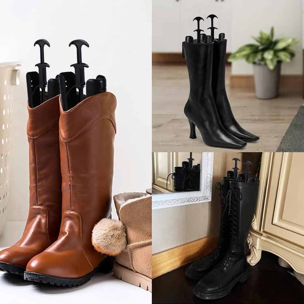 Soportes para Botas Altas 2 Pairs Boot Tree Negro