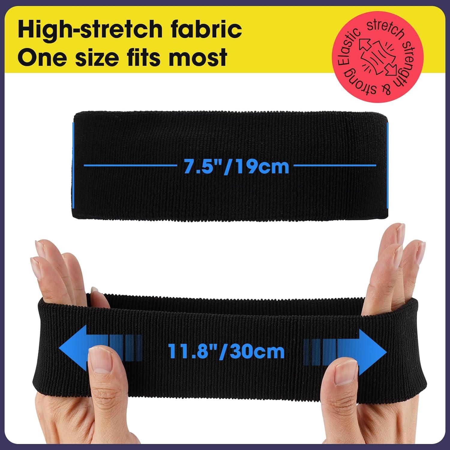 Braylin Bandas de Sudor Deportivas para Hombres - Paquete de 6