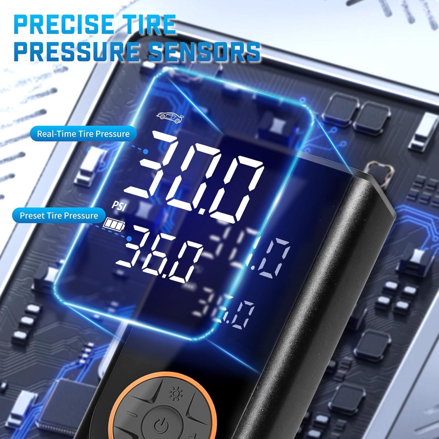 Compresor de Aire Portátil BLACKYEW AP-HS-02 150 PSI 12V