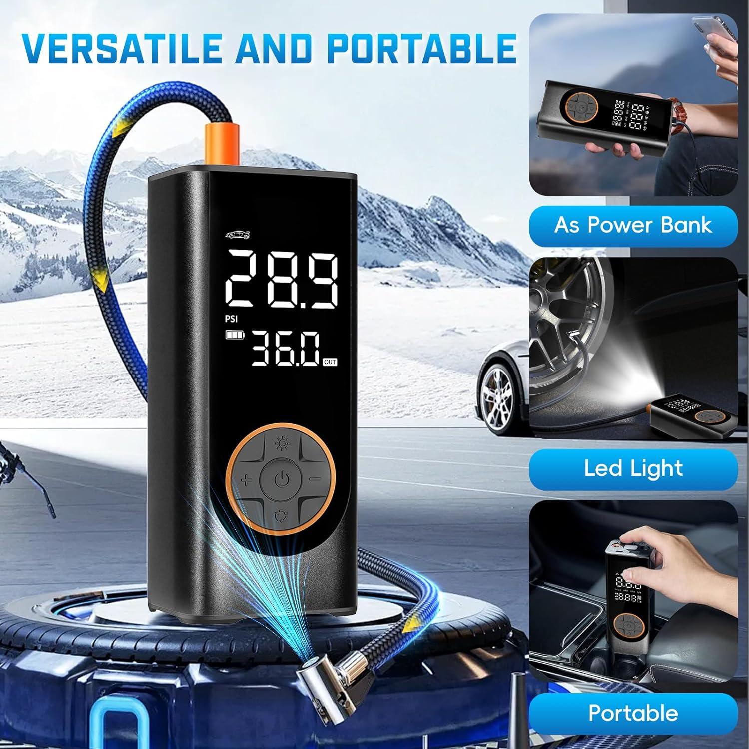 Compresor de Aire Portátil BLACKYEW AP-HS-02 150 PSI 12V