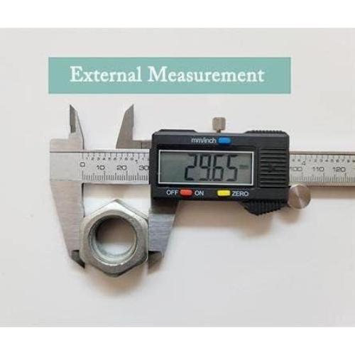 Calibrador Digital YKLSXKC 0-150 mm Acero Inoxidable LCD