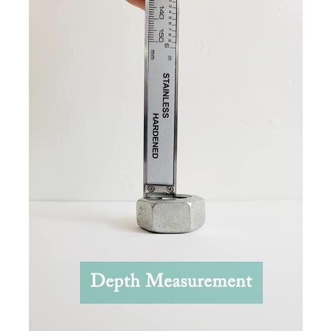 Calibrador Digital YKLSXKC 0-150 mm Acero Inoxidable LCD