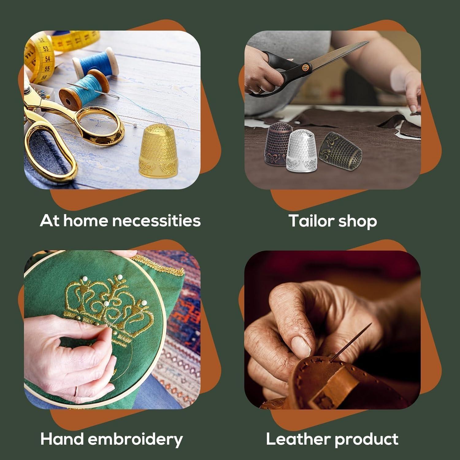 Kit de Costura Nitlak 24 Pcs con Dedales y Agujas