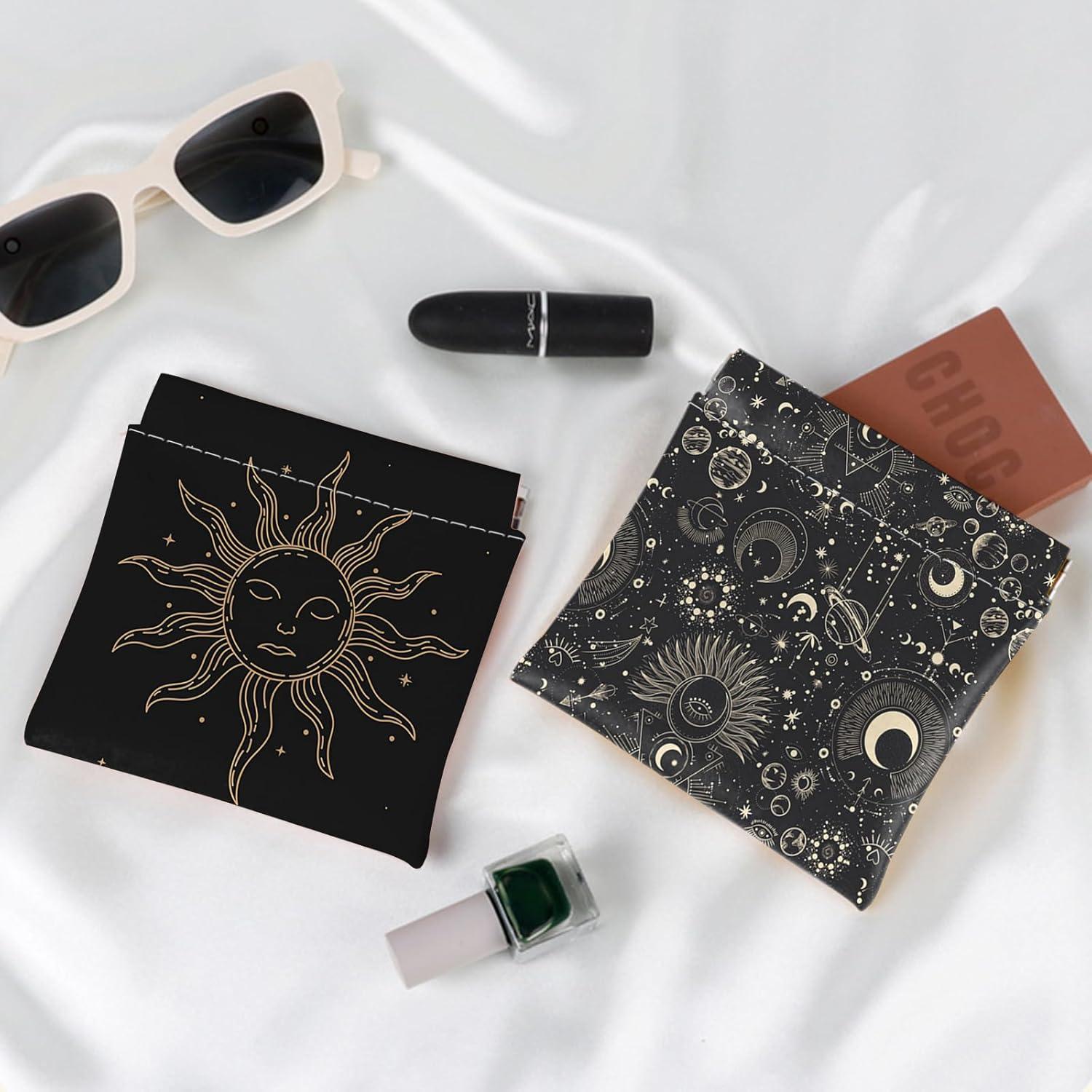 2 Mini Monederos de Cuero PU BHAHB - Compactos y Resistentes