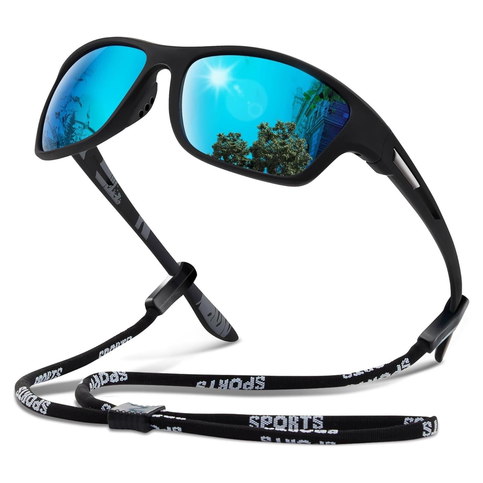 Gafas de Sol Deportivas Suoso UV400 Polarizadas para Hombres