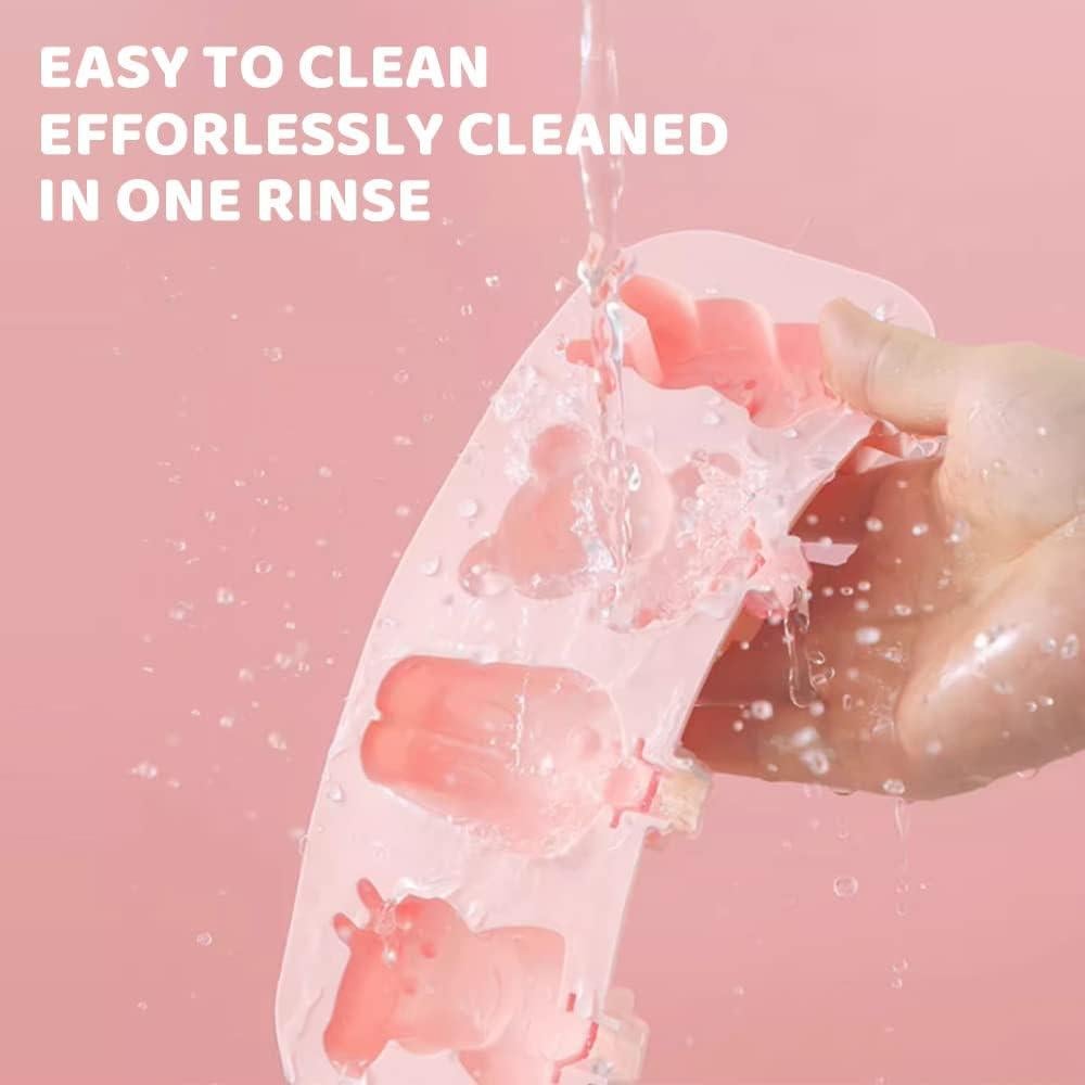 Moldes de Paletas Mini Genérica Silicona Libre BPA 3 Piezas