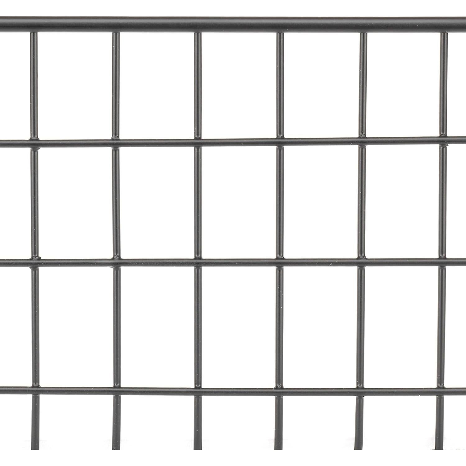 Cestas de Almacenamiento de Alambre Negro Whitmor 4 Pack 29x16.5 cm