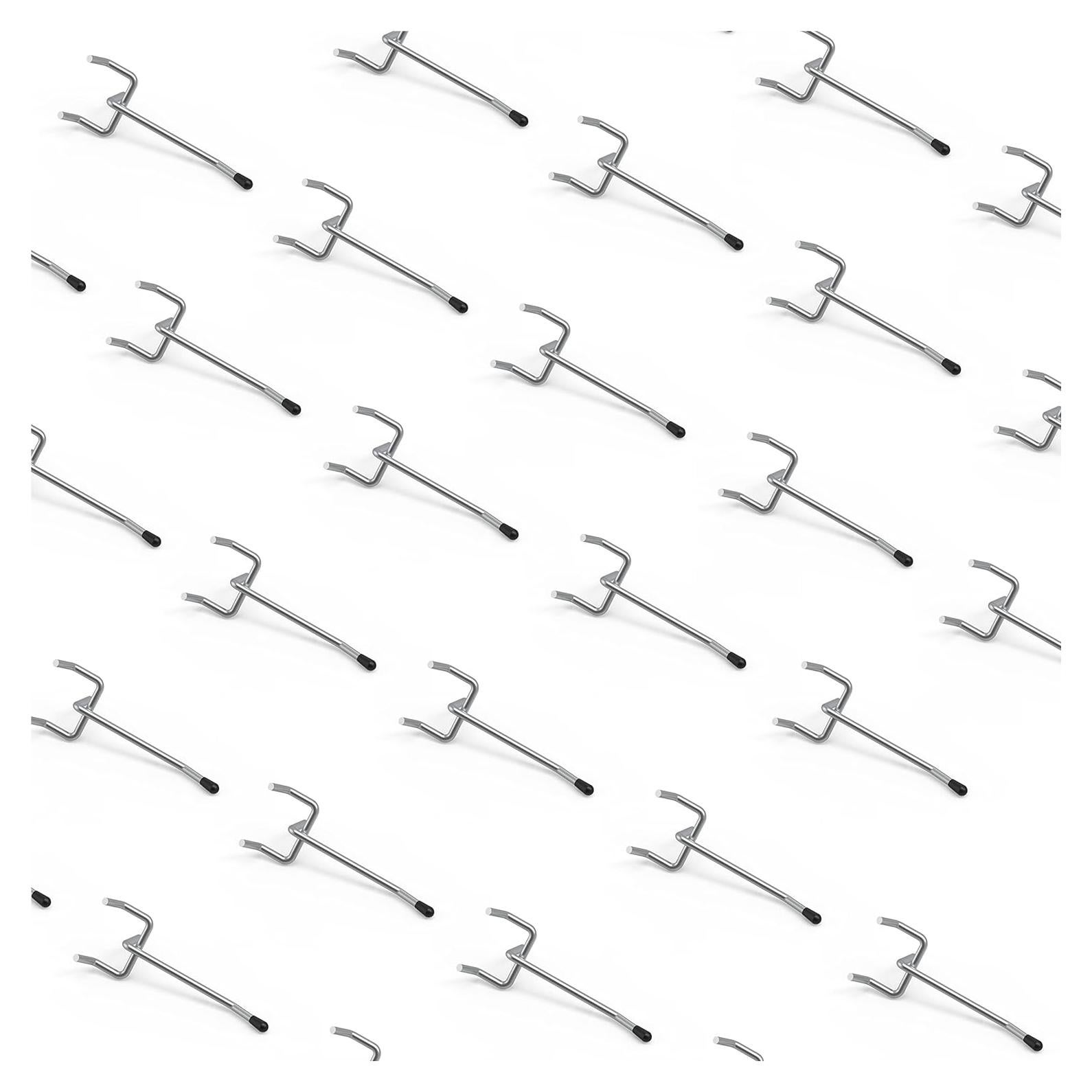 Ganchos para Tablero de Clavos HUHOLE 2" 100PC Acero Galvanizado