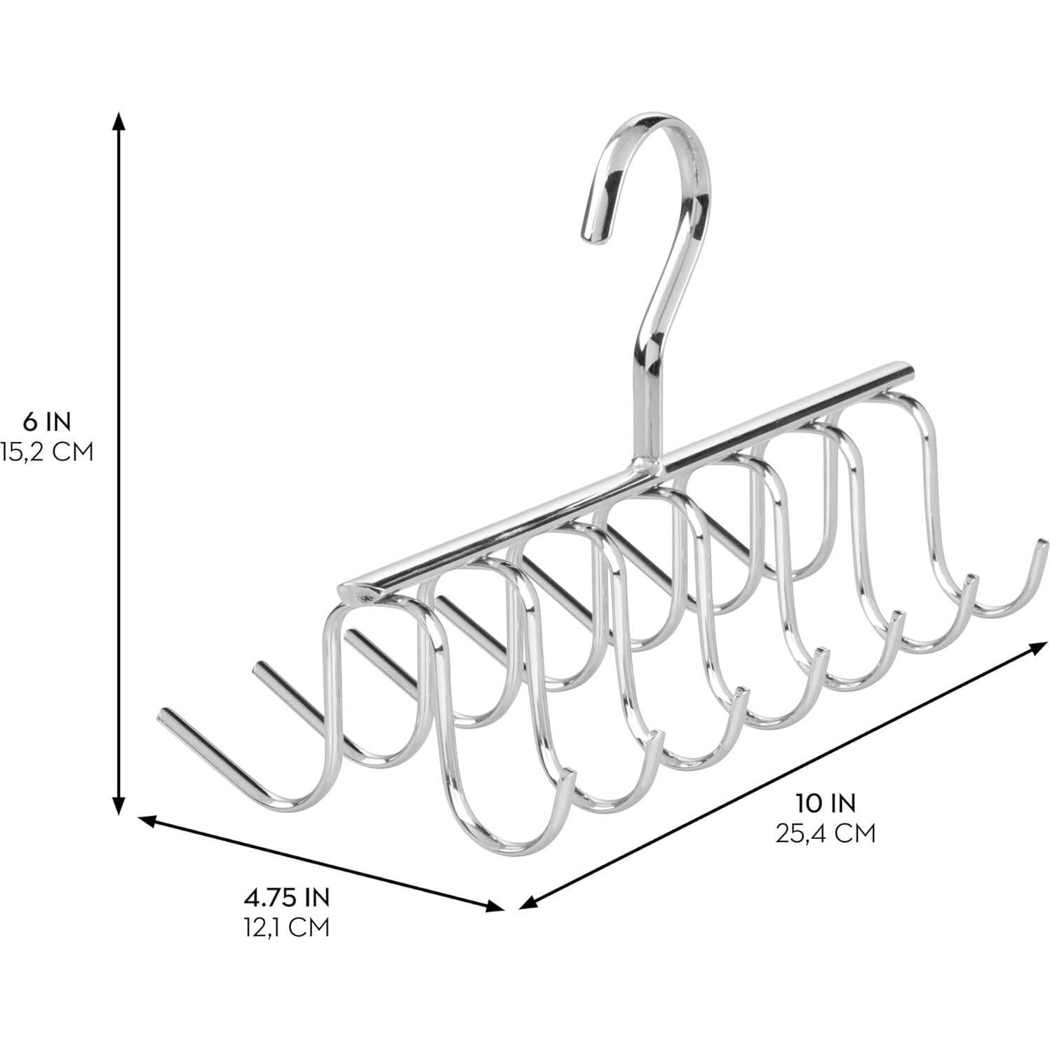 Perchero Colgante de Metal InterDesign Axis con 14 Ganchos