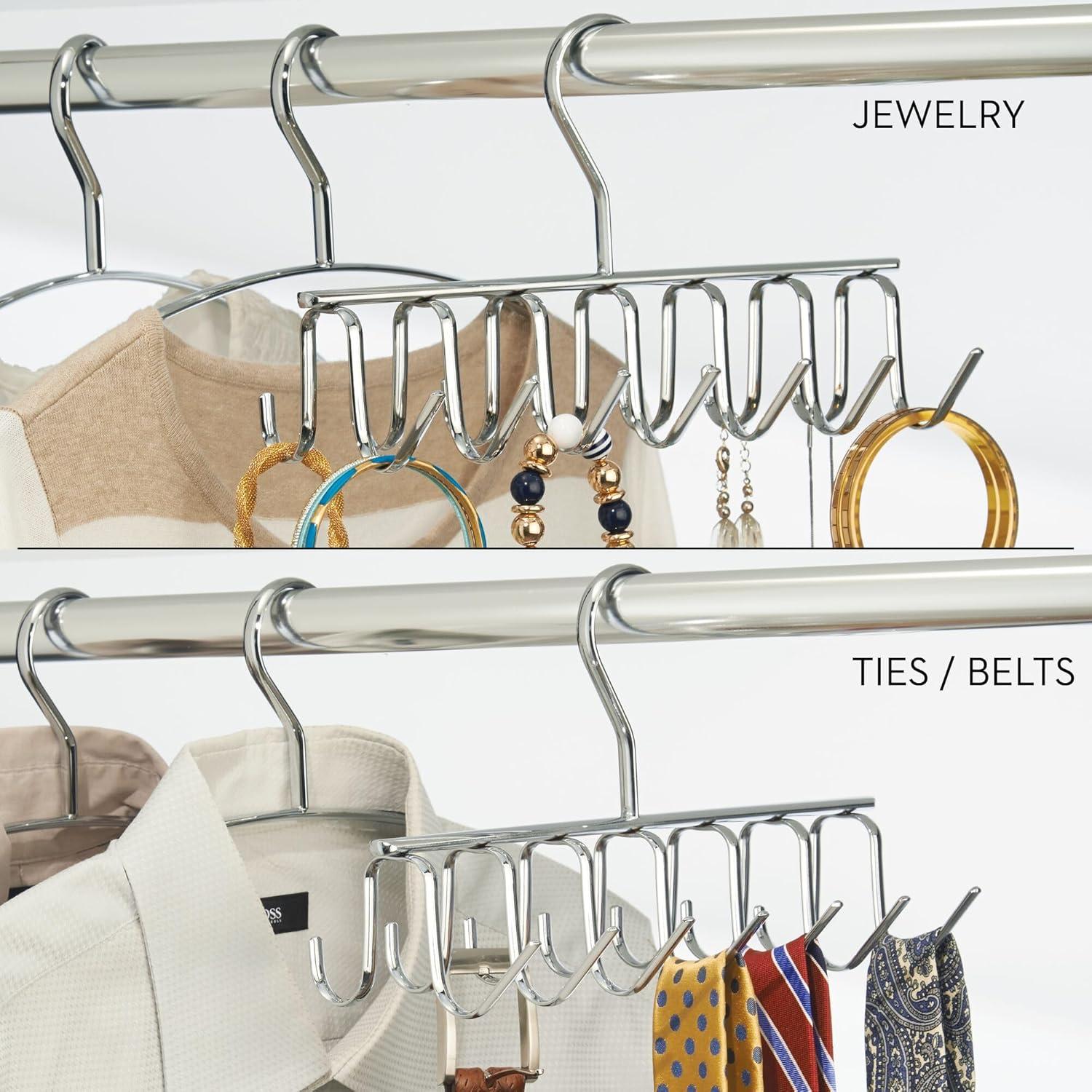 Perchero Colgante de Metal InterDesign Axis con 14 Ganchos