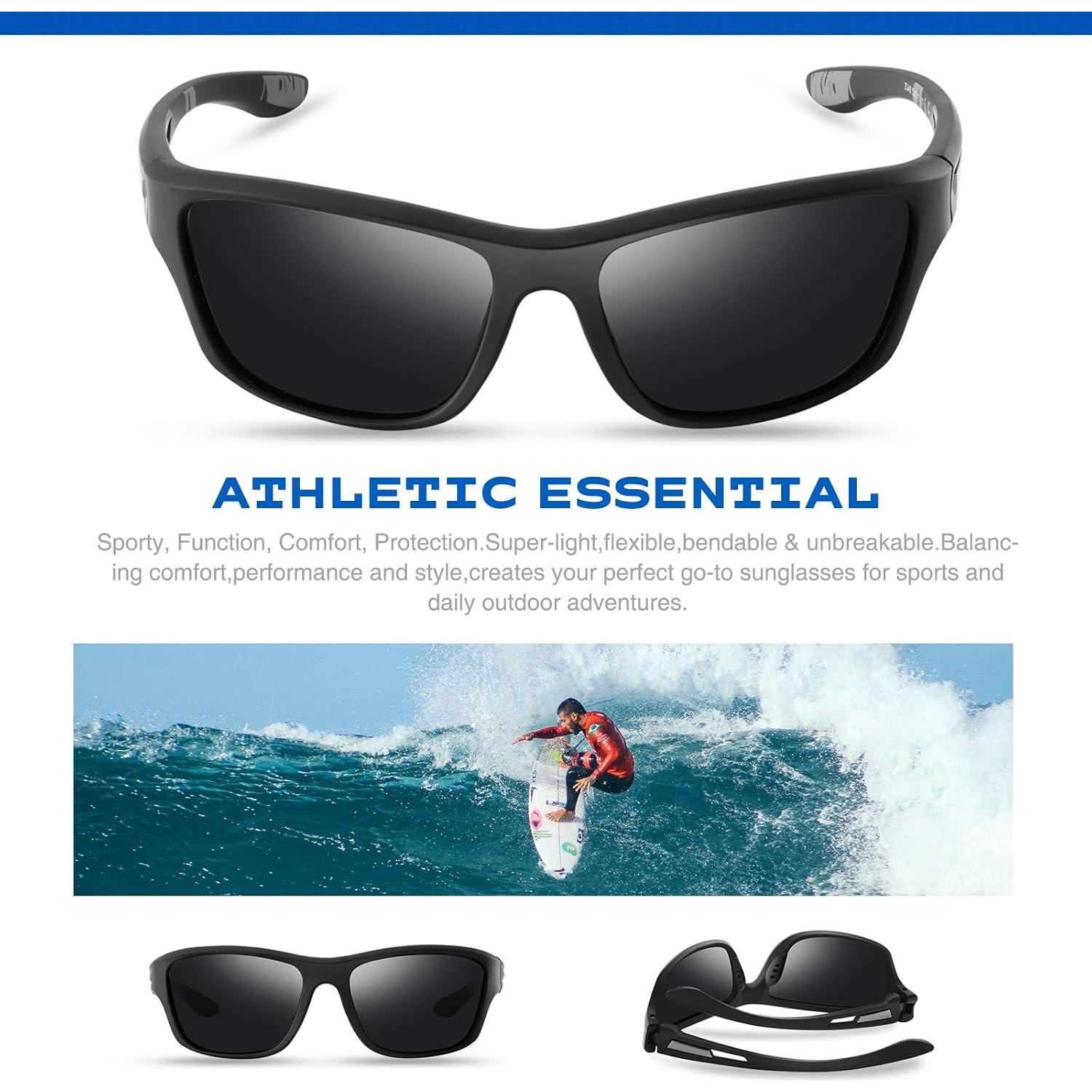 Gafas de Sol Deportivas SUOSO Polarizadas UV400 Unisex