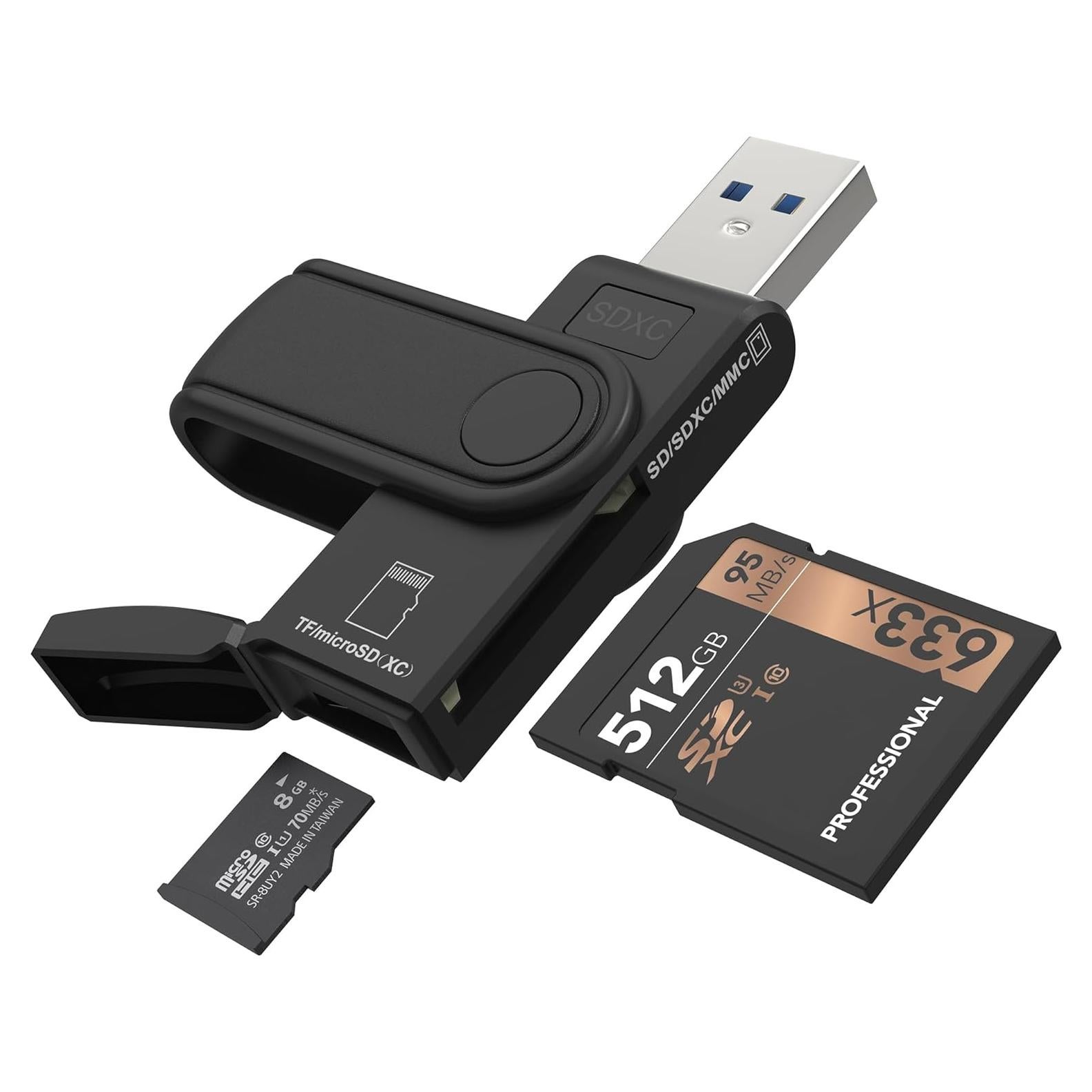 Lector de Tarjeta Micro SD y USB 3.0 Rytaki Pro 64GB
