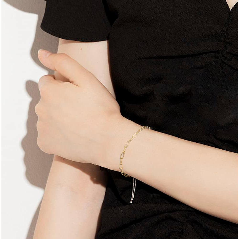 Cadena de Collar de 5 Metros Andblue Acero Inoxidable Oro