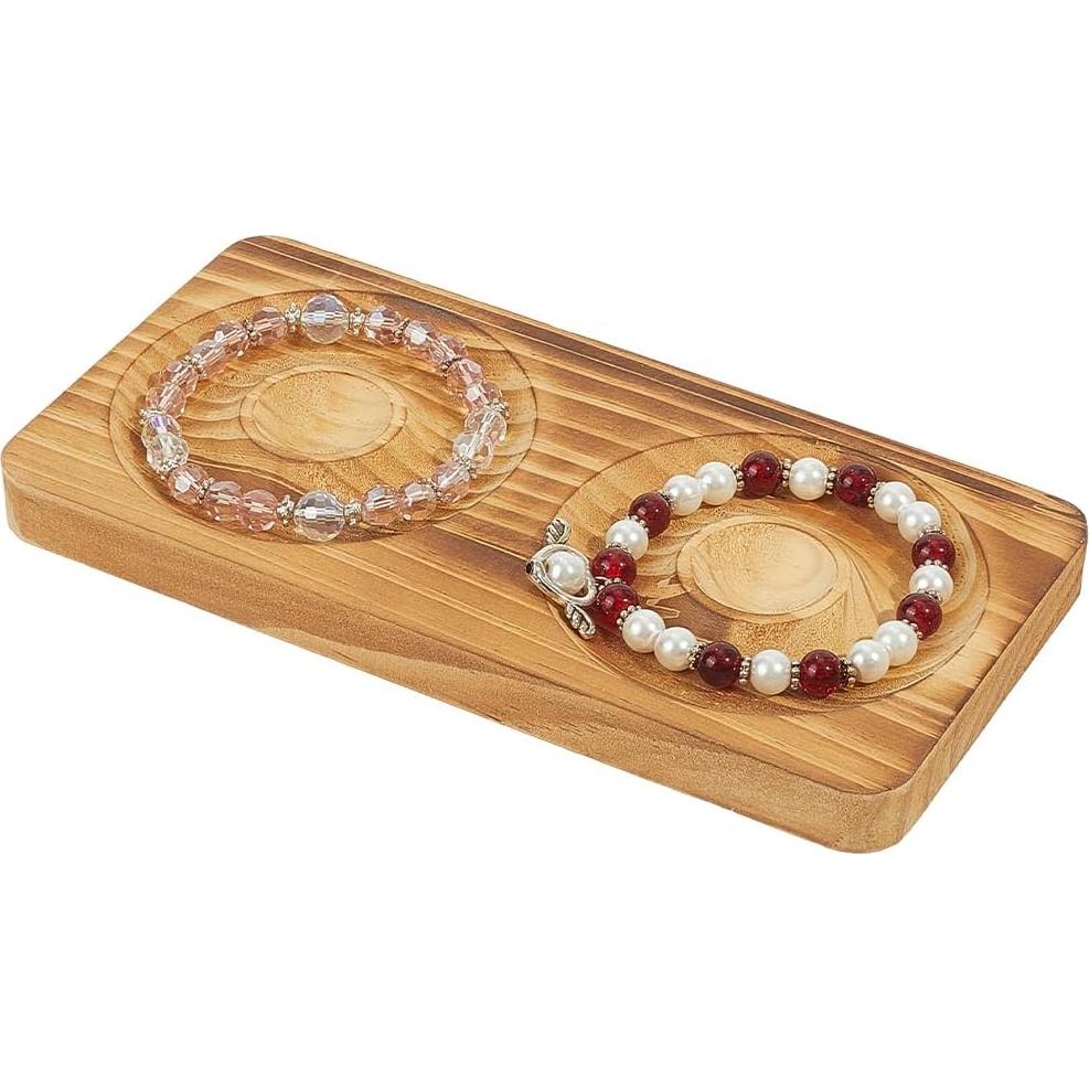 Tableros de Perlas de Madera Beebeecraft 2 Pcs para Joyería DIY