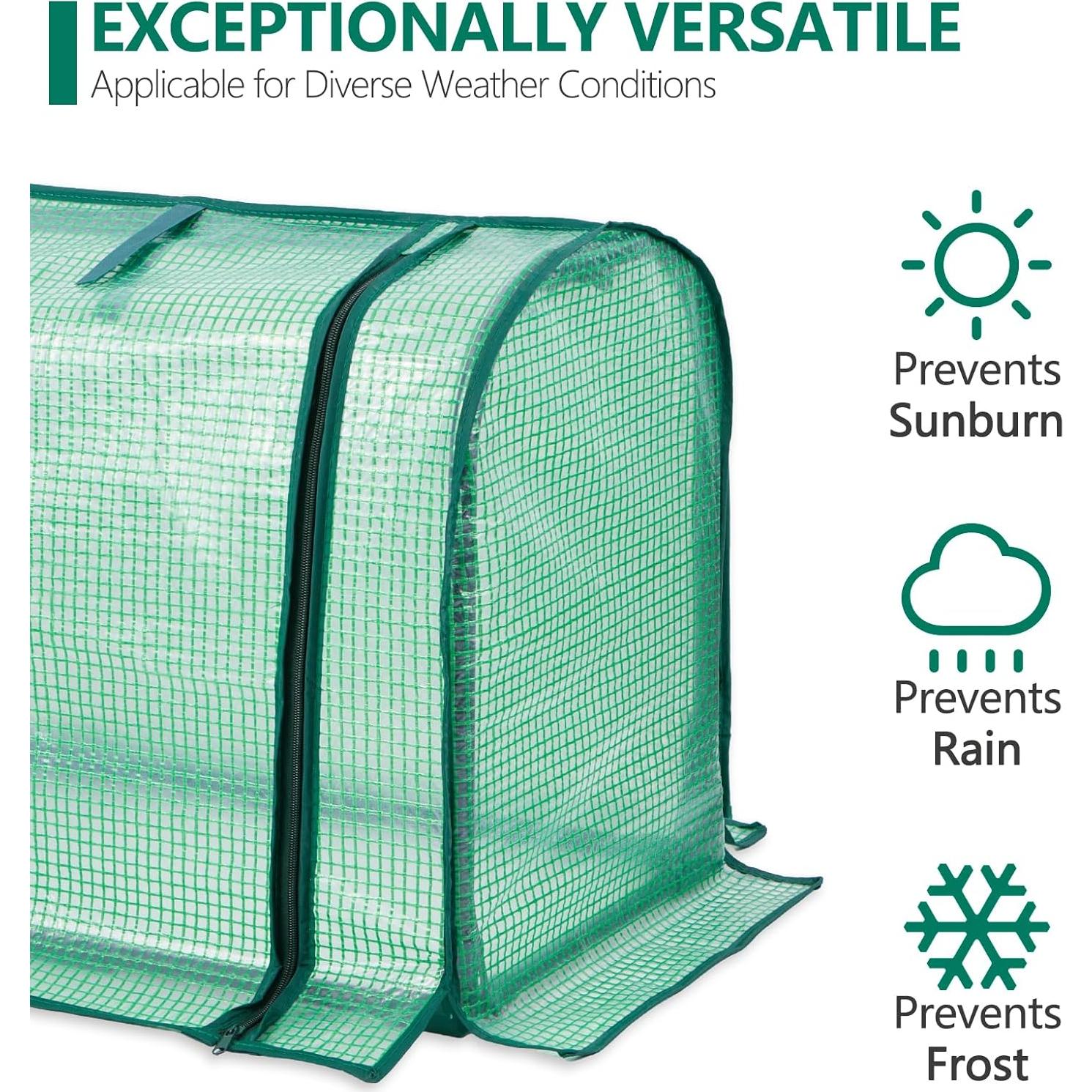 Mini Invernadero Interior SUMGROW 58.4x30.5x41.9 cm Verde