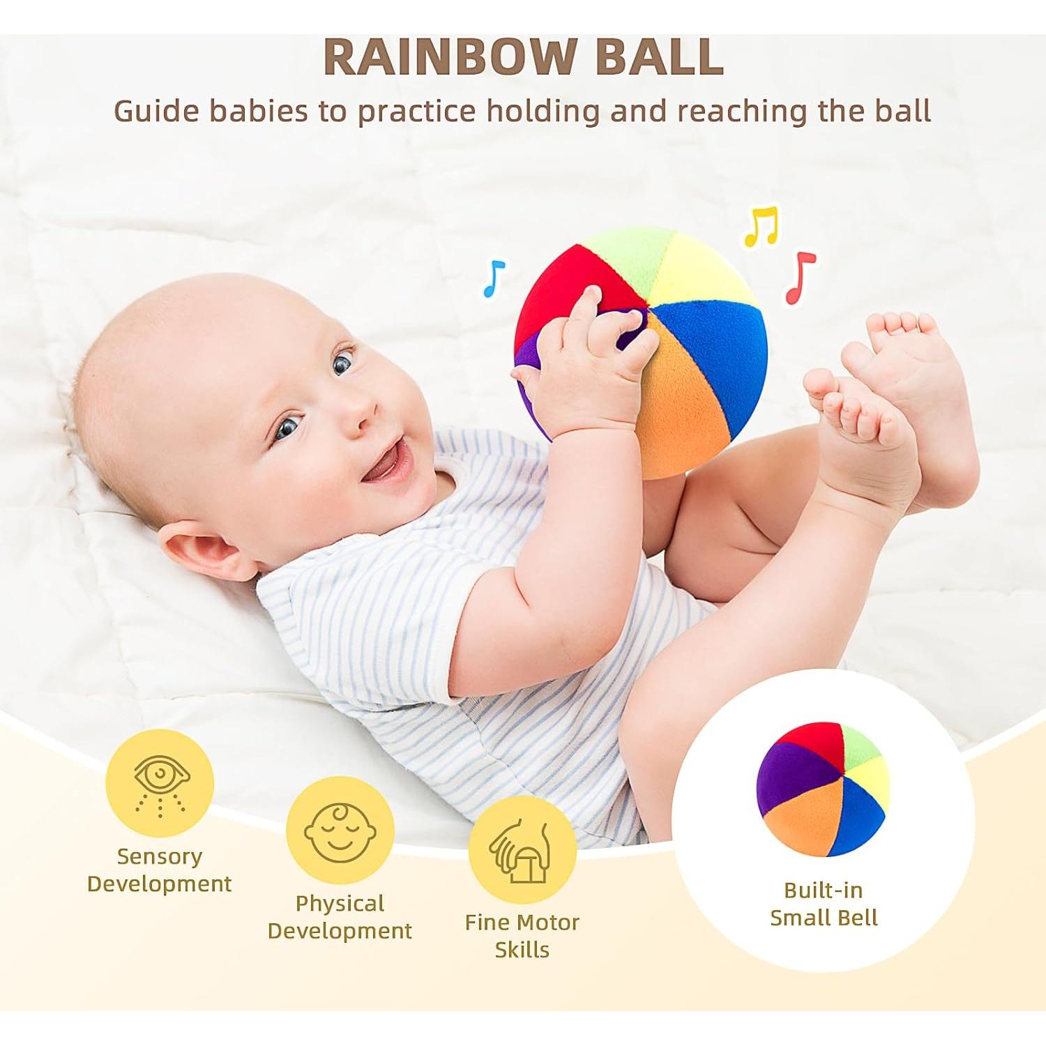 Juguetes Montessori TOOKYLAND Set Educativo 6 en 1 Bebés 0-6 Meses