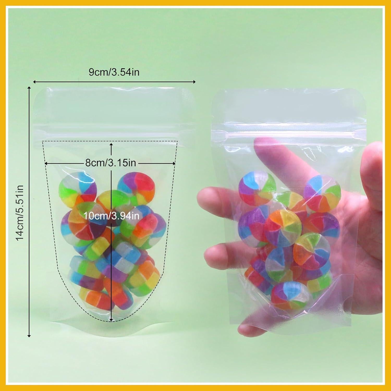 Bolsas de Alimentos Transparentes SumDirect 100 Unidades 9x14cm