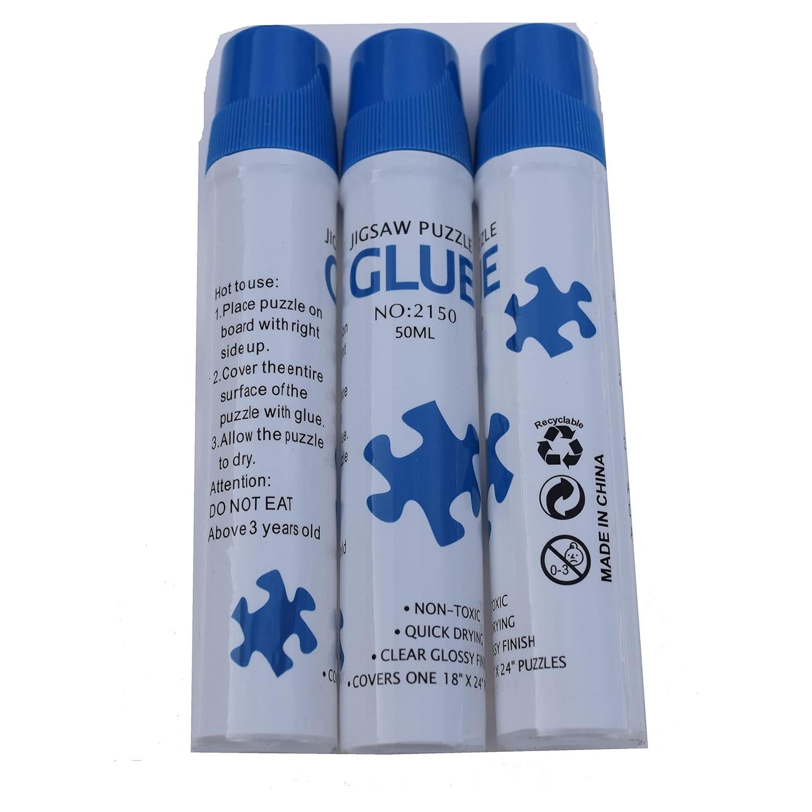 Pegamento para Rompecabezas Parachute - 3 Botellas 50 ml