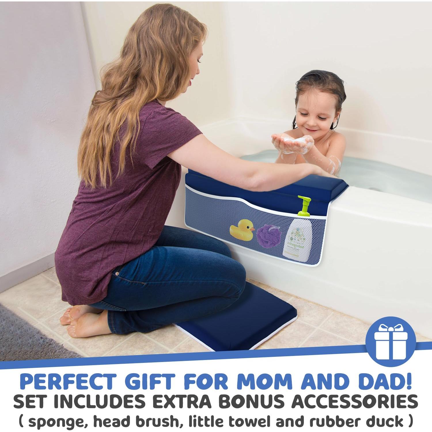 Almohadilla para Baño Sleepah con Espuma de Memoria Azul