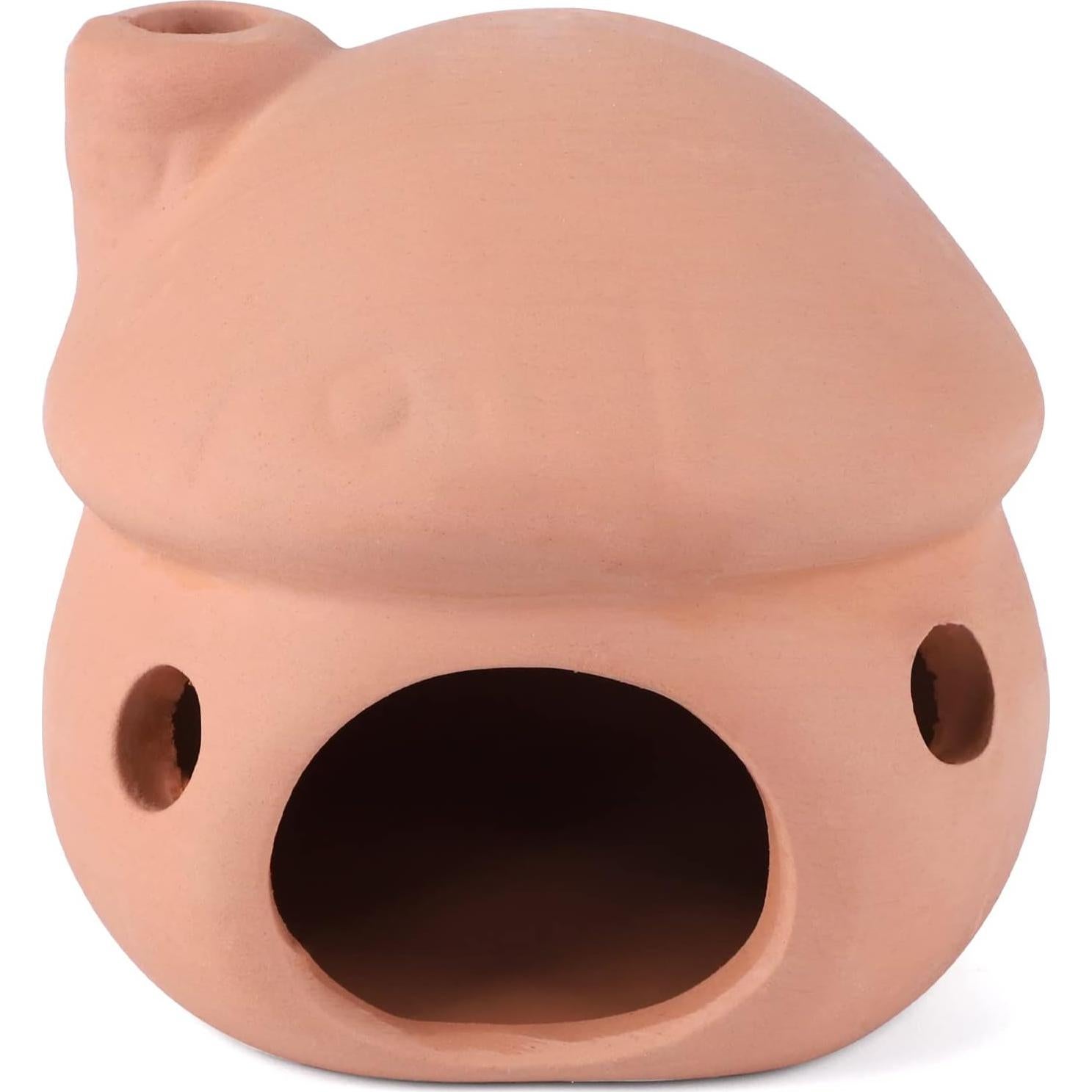 Cueva de Acuario Cerámica Natural HouseUp para Betta y Camarones