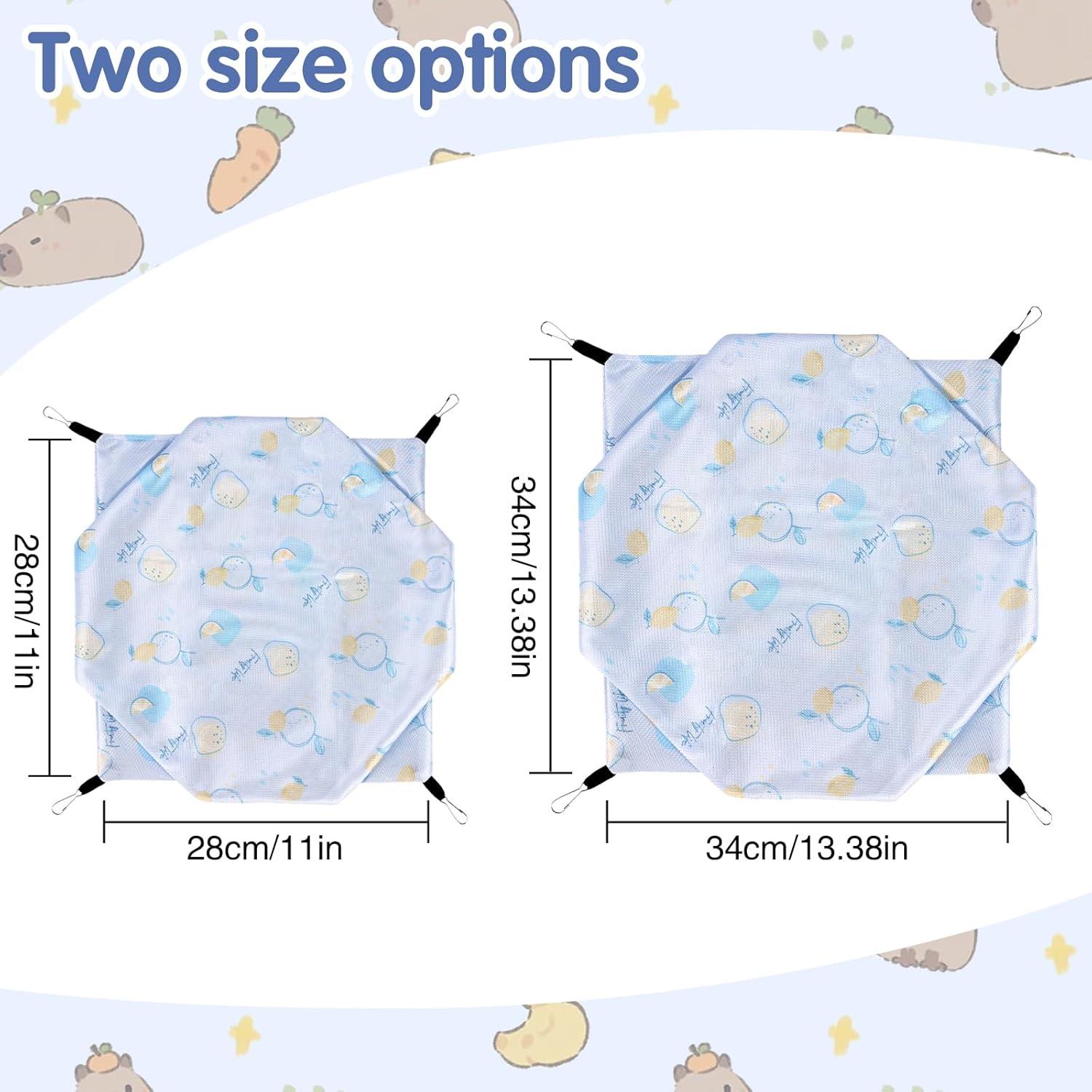 Hamaca de verano Fnaobai para hurones y ratas, 28x28cm, Azul