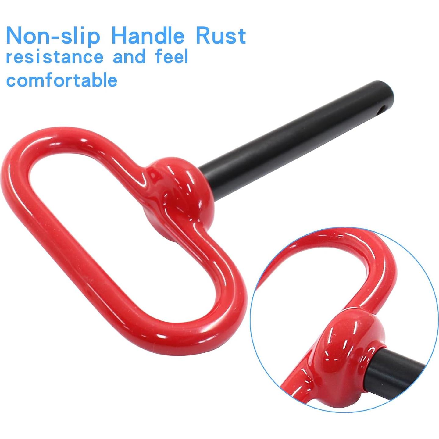 Pasador y Clip de Enganche Bonsicoky 1.27 x 23.4 cm para Remolque