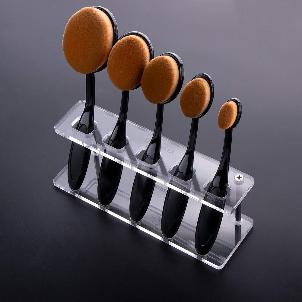 Cepillos de Mezcla de Tinta UNIMEIX - 5 Piezas Ergonómicos