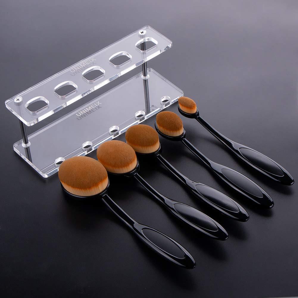 Cepillos de Mezcla de Tinta UNIMEIX - 5 Piezas Ergonómicos