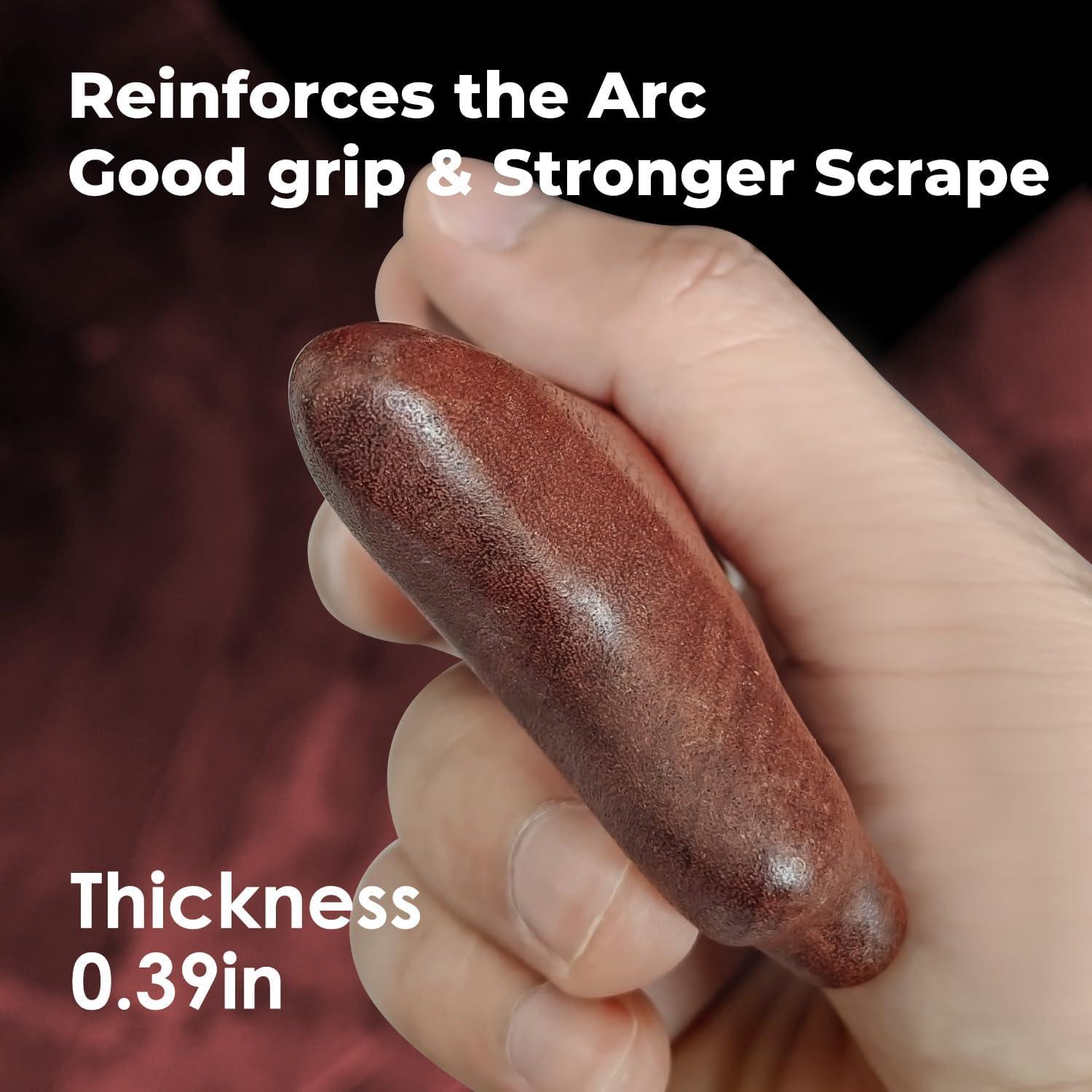 Masajeador Gua Sha 4 en 1 BORNBYME para Cara y Cabello