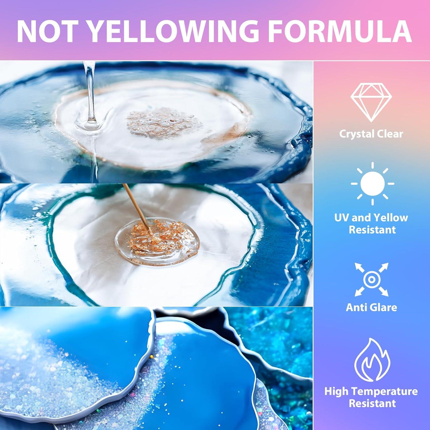 Kit de Resina Epóxica Pnente 1 Galón - Autonivelante y UV