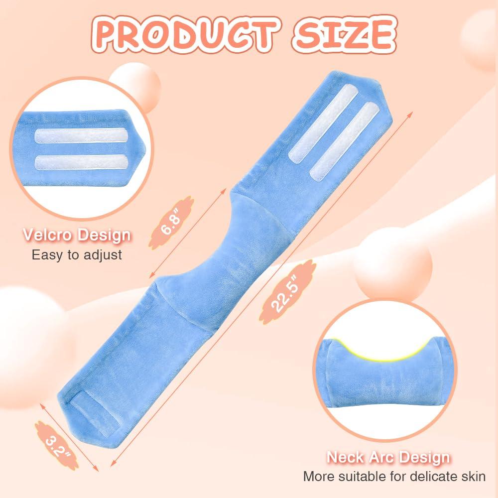 Torticollis Pillows for Infants Neck Support Newborn Toddler Car Seat Head Positioner for Traveling Sleeping Baby Kid Head Correction Adjustable Soft Cusion